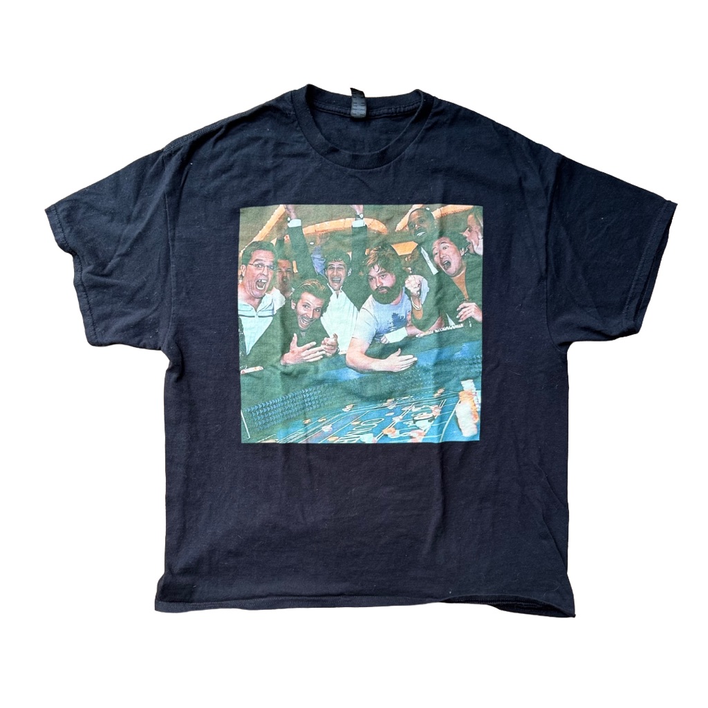 Gildan Mens Black The Hangover Short Sleeve Gildan Mens Black The Hangover Short Sleeve